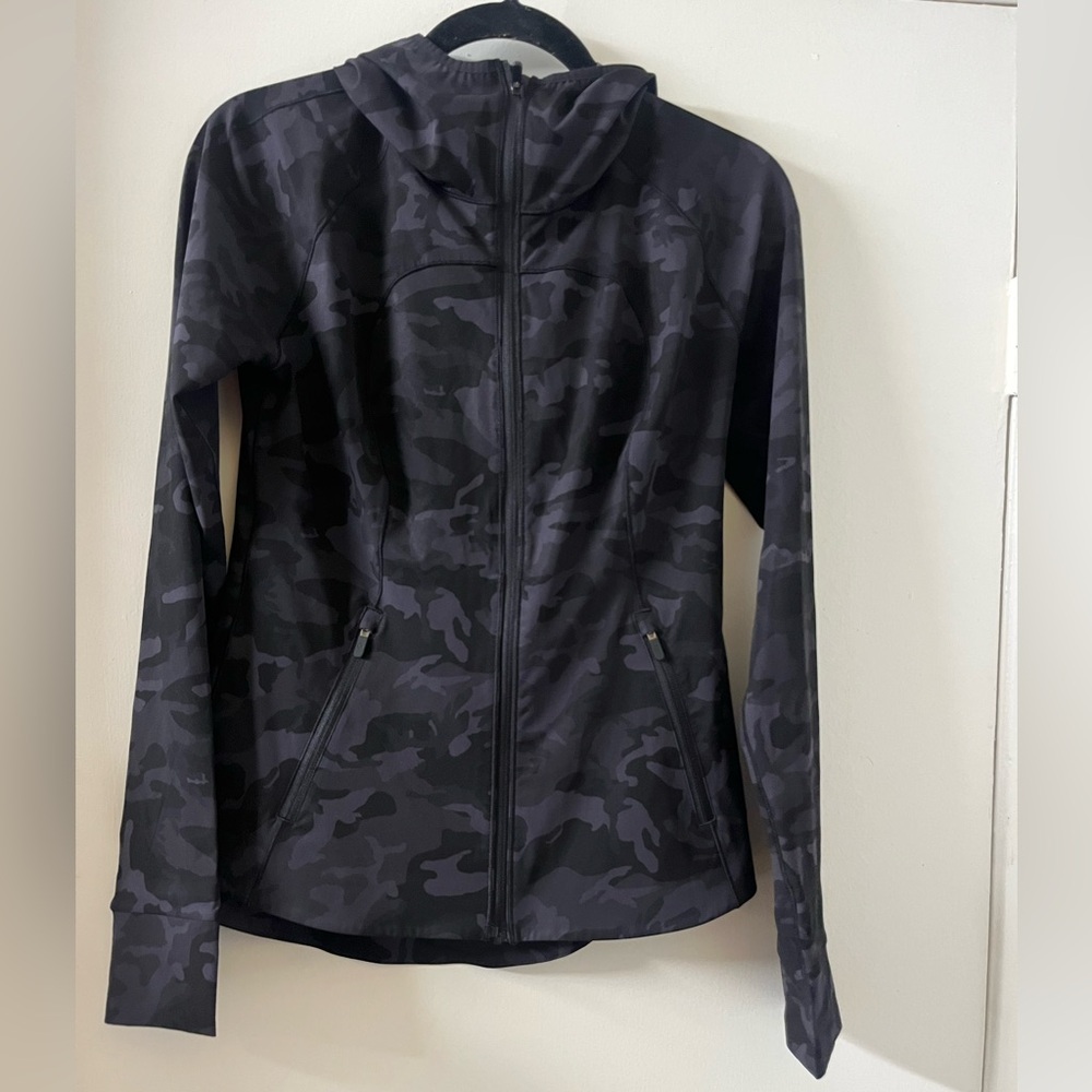 Lululemon Army Fatigue Zip Up Jacket Size 6
